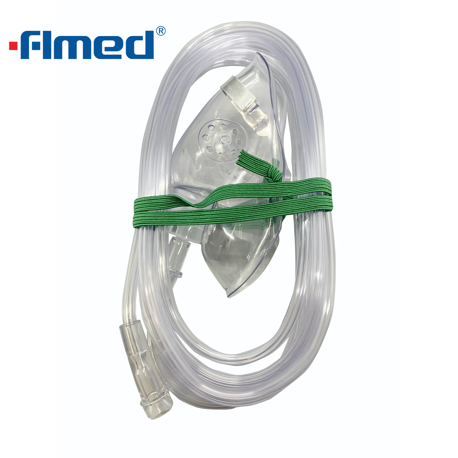 Aerosol masker (volwassen) met verbindingsbuis