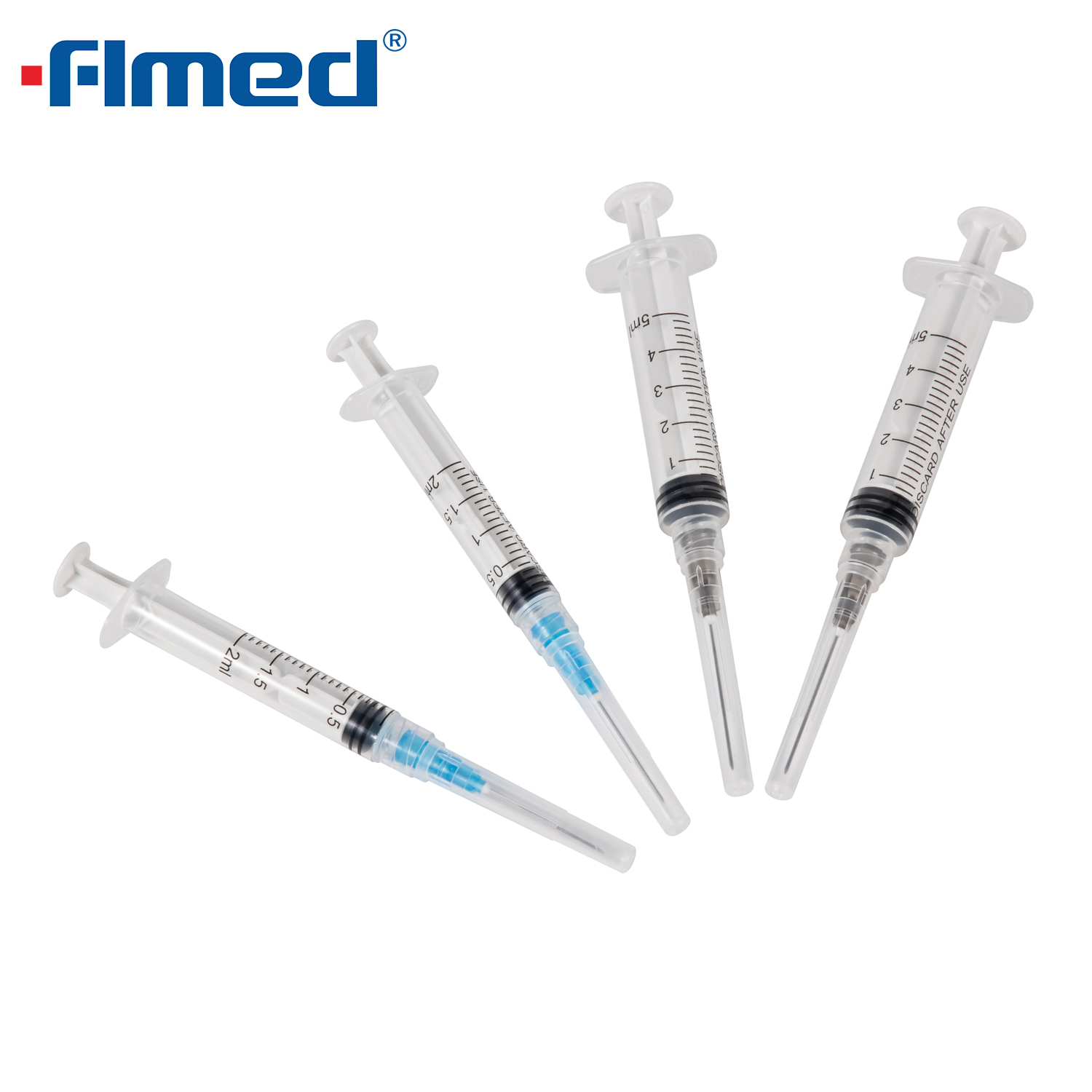 Wegwerpspuit luer slot 3 ml ce gemarkeerd