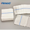 Niet -steriel medisch voorgesneden gaas (7,5 x 7,5 cm, 8 laags, 19 x 15)