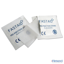 Disposable steriele prep-pads voor alcohol 3 cm x 3 cm