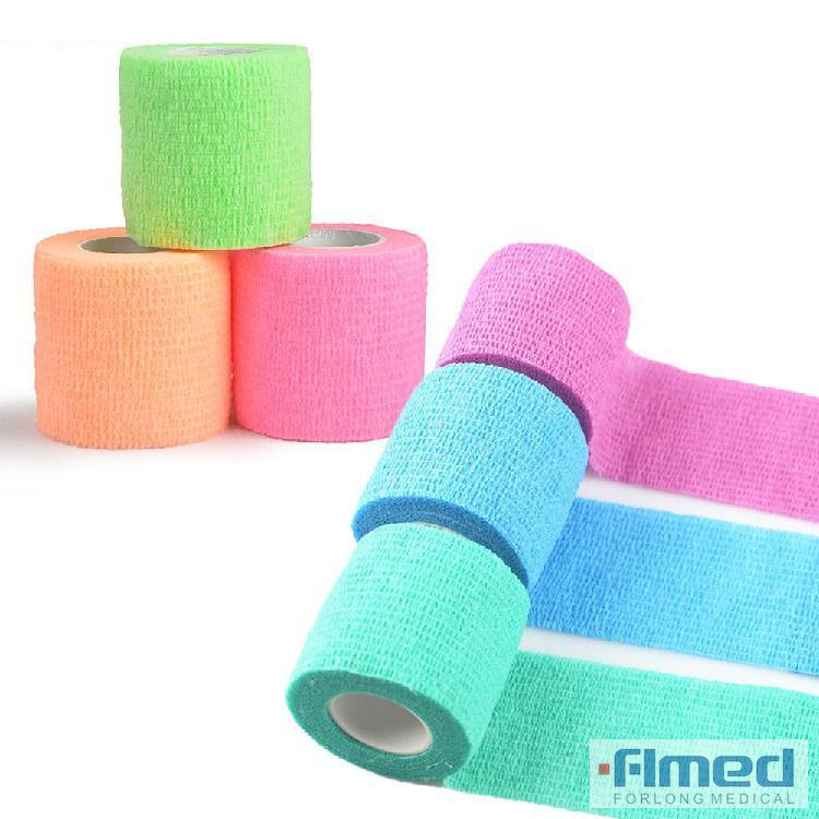 DOG, CAT, PUPPY, HORSE NON-WOVEN VET WOUND COHESIVE BANDAGE WRAP TAPE